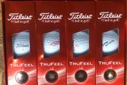 12 new Titleist Trufeel golf balls