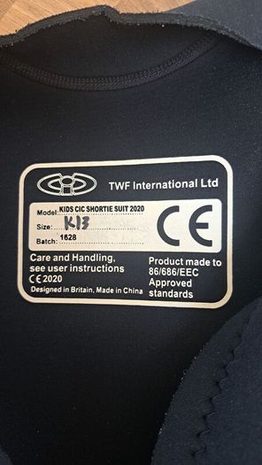 Kids shortie wetsuit