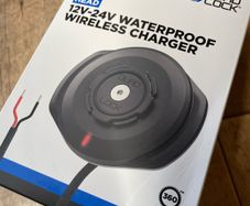 Quadlock wireless charger