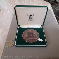 1988 commemorative bronze medal. Dublin cuty millennium