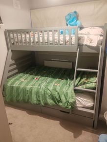 Triple Bunk bed with single mattress only dreams