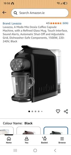 Small Kitchen Coffee Machine LavAzza