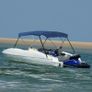 3 Bow Bimini Top Blue 183x180x137 cm Image 2