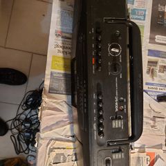 Sony Radio Cassette-Corder Model CFS-W304L, Radio and Dual Tape Deck, Radio works great, tapes not playing, tape decks need cleaning