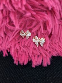 Bow Clip on Earrings