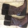 New brown wedge boots Image 2
