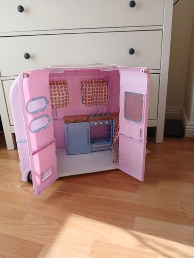 Our Generation dolls Camper Van with foldable sofa bed
