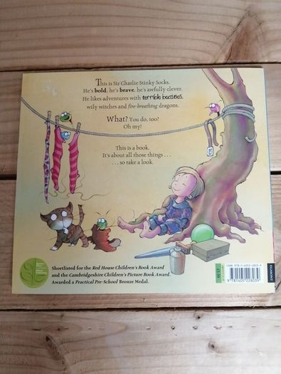 Sir Charlie Stinky Socks books by Kristina Stephenson