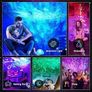 FREE SHIPPING Galaxy Projector, Star Projector with Remote Control, Night Light Projector with Timer, Bluetooth USB Colour Changing Music Night Light Image 3