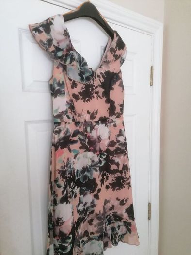 Myleene Klass Floral Chiffon Dress
