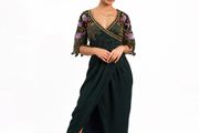 Lollies Embellished Midi Curve Dress