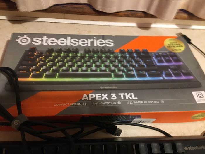 Steelseries and Trust Keyboard and Mouse Bundle