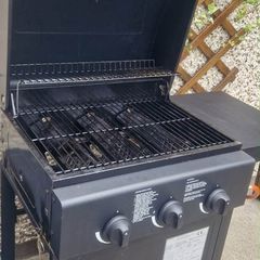 Master Cook 3 Burner Gas BBQ with cover