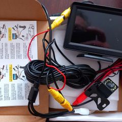 4.3-Inch HD Backup Camera and Monitor Kit - Wired Night Vision,