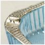 Alexandrite Neodymium Crystal Ashtray Solid 800 Silver Overlay Image 6