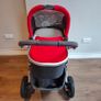 UPPAbaby Vista (2015-2019 Model) Red - Complete Bundle with Rumble Seat, Bassinet & Accessories Image 4