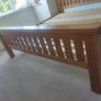 Super king size oak bed Image 2