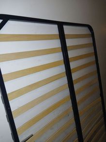 Camping double bed frame