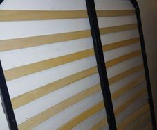 Camping double bed frame