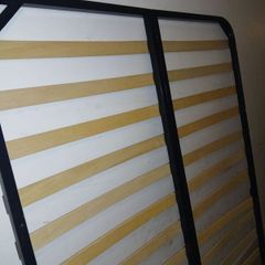 Camping double bed frame