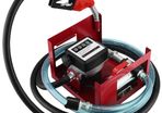 Self Priming Electric Oil Pump Transfer Fuel Oil Diesel 40l/m + Mechanical Meter