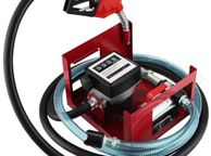 main image for ad Self Priming Electric Oil Pump Transfer Fuel Oil Diesel 40l/m + Mechanical Meter