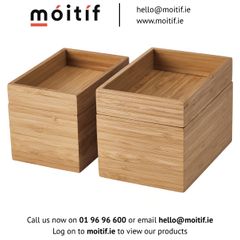 Four Piece Wooden Bathroom Storage