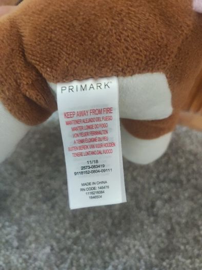 Bundle of 2 Soft Toy Dogs Keel Toys and Primark Plushies