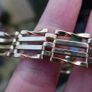 Vintage Gold 375 Bangle Bracelet Heart Locket 9 Ct Gold 15,0g Image 7