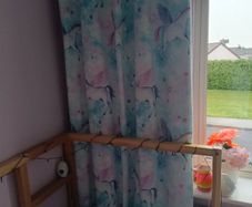 Kids unicorn black out curtains