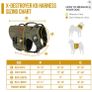 OneTigris X Destroyer Tactical Dog Harness 2 or 3 Handles Heavy Duty Dog Vest with Metal Buckles Image 6