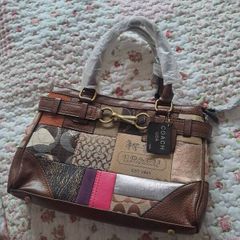 coach inspired bag, unwanted gift, used once