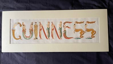 Original Guinness Print by Arte