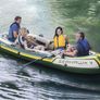4 Boat Set - four man inflatable dinghy with oars and pump (FREE POSTAGE) Image 6