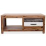 Coffee Table Solid Acacia Wood 90x50x37.5 cm Image 2