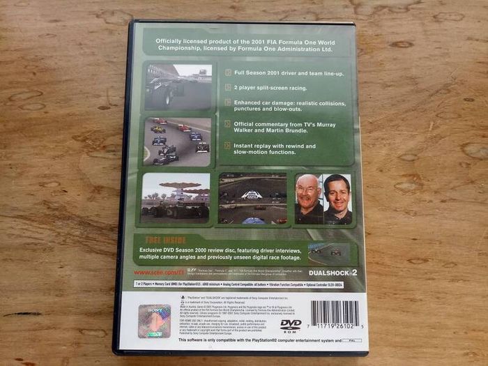 Mint PS2 Formula One 2001 Limited Edition Pack