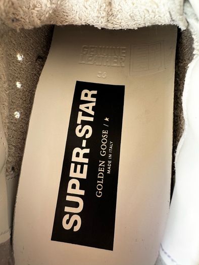 Golden Goose silver sneakers