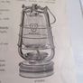 Vintage Framed Hurricane Lanterns Trade Ilustrations Image 6