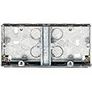 Dual Metal Flush Box 25 mm Deep Image 2