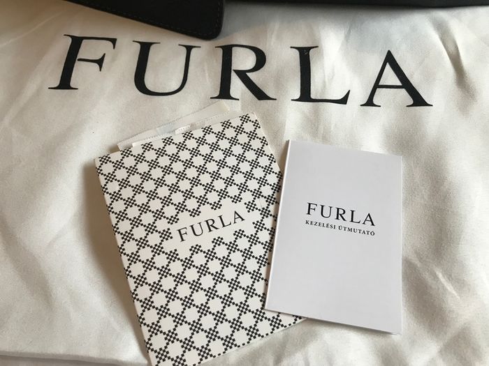 Brand new Furla leather shoulder bag