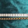 Two-tone metal bracelet. Image 5
