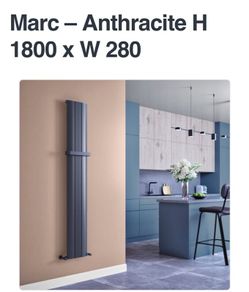 marc 1800 x 280 anthracite radiator
