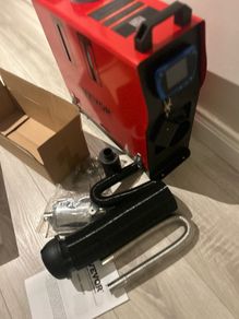 New 8KW Diesel Air Heater All in One 12V Diesel \Kerosene Parking Heater Silencer with LCD Switch for RV Motorhome Bus