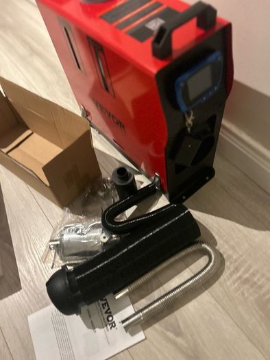 New 8KW Diesel Air Heater All in One 12V Diesel \Kerosene Parking Heater Silencer with LCD Switch for RV Motorhome Bus