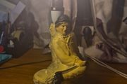 Unique Item. Rare Find. Vintage Charlie Chaplin Lamp