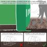Polytunnel Greenhouse 3x3x2m 9m Squared Poly Tunnels Gardening Walk In Pollytunnel Tent with Steel Frame (FREE POSTAGE) Image 5