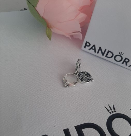 New genuine pandora magnifying dangle charm
