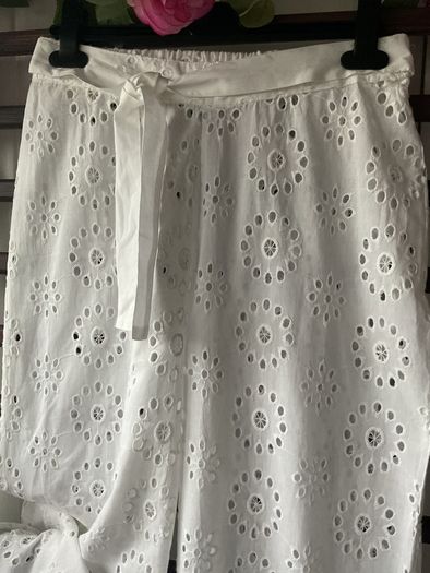wide leg Bnwot primark Broderie anglaise trousers xsmall