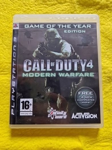 Call of Duty 4 Game of the Year edition PlayStation3 ps3 games Original
