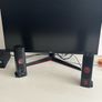 monitor, speakers and gaming chair set Image 2